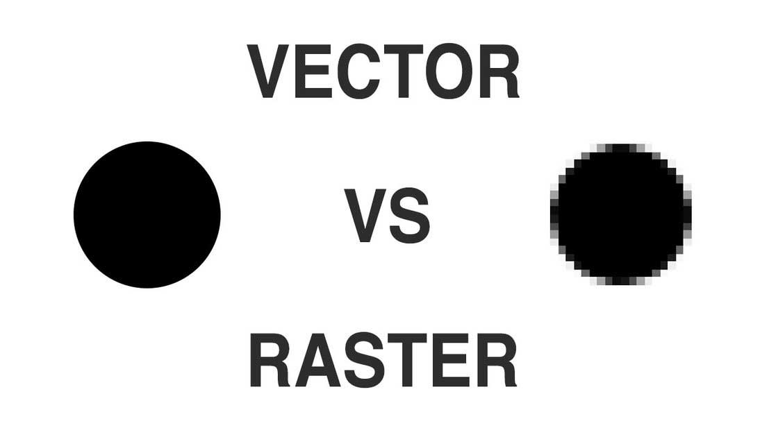 vector vs raster illustration