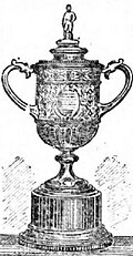 FA Cup trophy presented in 1876