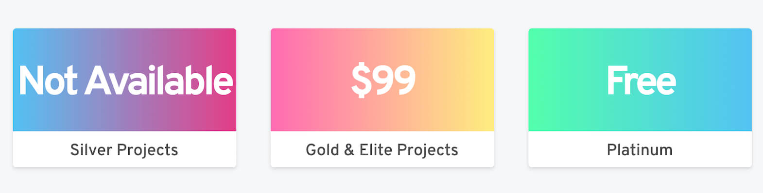 collaboration pricing grid