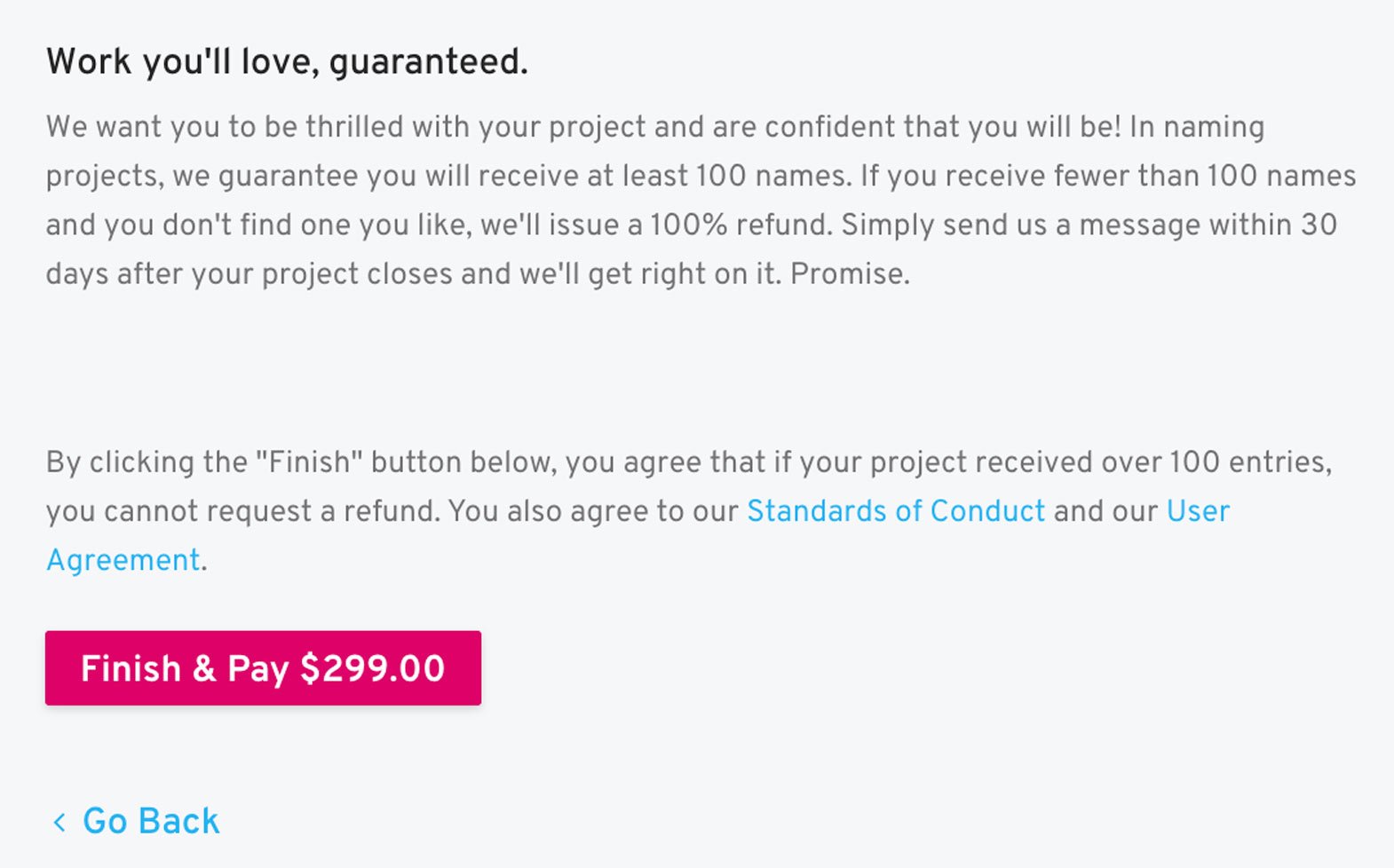 naming guarantee agreement