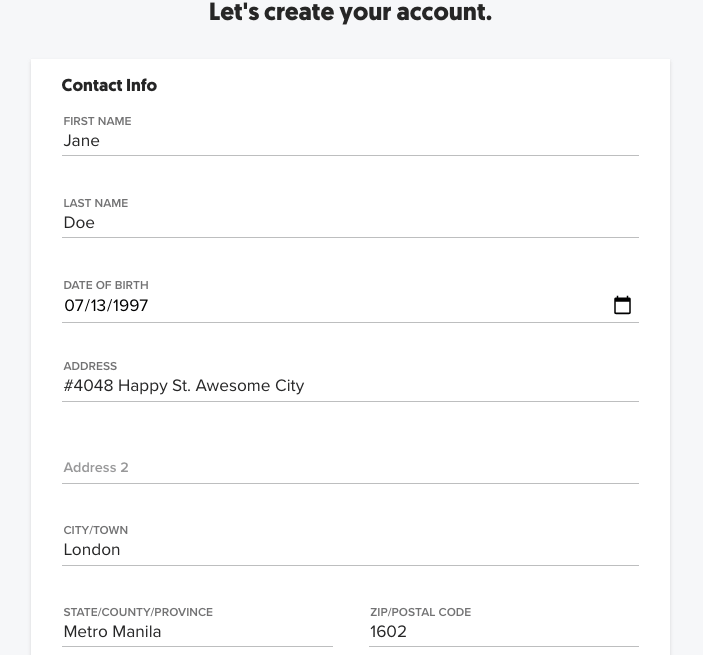Accessing your billing page