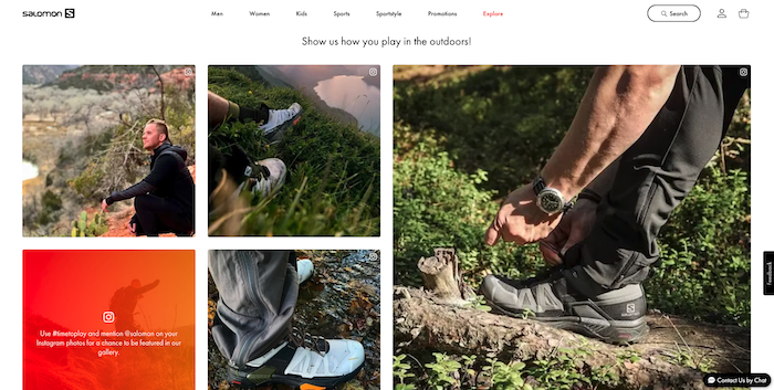 Salomon social proof