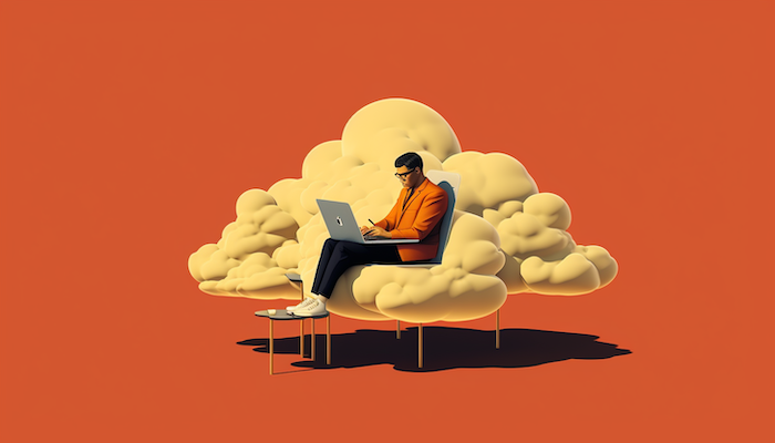 Illustration of a virtual assistant