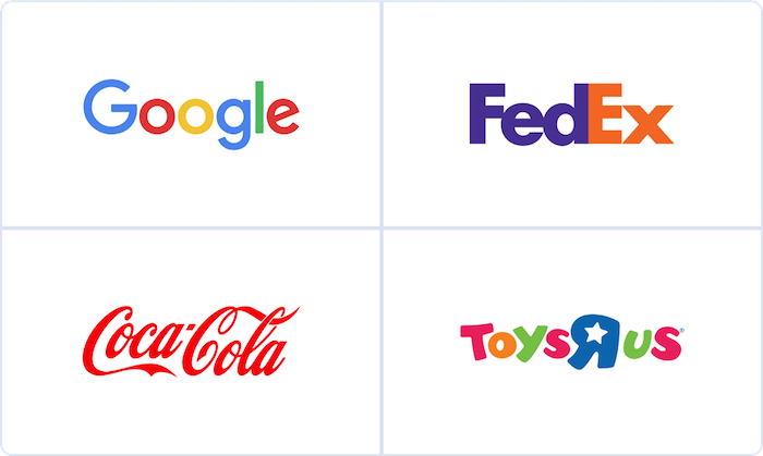 examples of wordmark logos